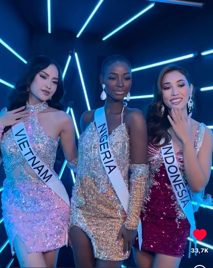 Ngọc Châu cực căng giữa dàn thí sinh Châu Á, đè bẹp đối thủ qua ống kính Miss Universe - Hình 5