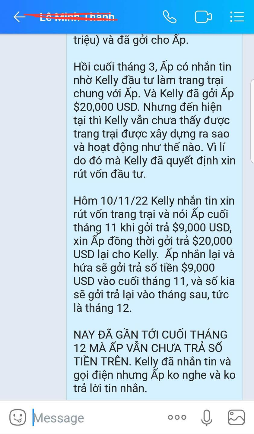 CĂNG: Minh Thành phim Bánh mì ông Màu bị phốt quỵt nợ hàng trăm triệu, chính chủ lên tiếng cầu cứu - Hình 3