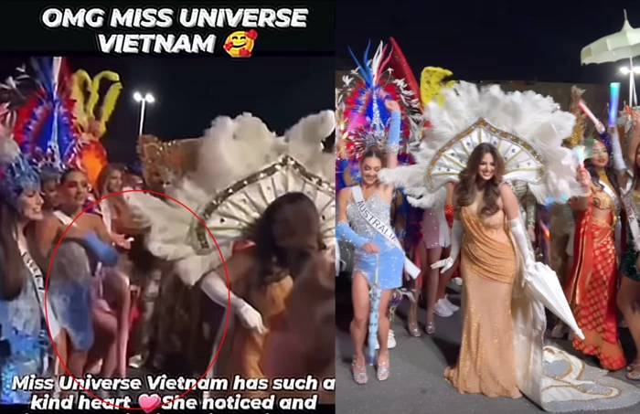 Ngọc Châu ghi điểm cực cao tại Miss Universe, fan quốc tế khen hết lời vẫn áp lực đến teo tóp? - Hình 2