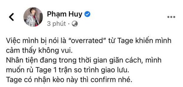Rapper Tage: Học trò Suboi trả giá đắt cho sự ngông cuồng khi đối đầu với Quán quân King Of Rap - Hình 6