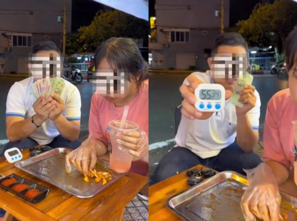 Thắng thử thách ăn 2 mâm gà 5 triệu đồng, bé gái bị chủ quán than khổ, bắt khách ... nhả ngược ra! - Hình 5