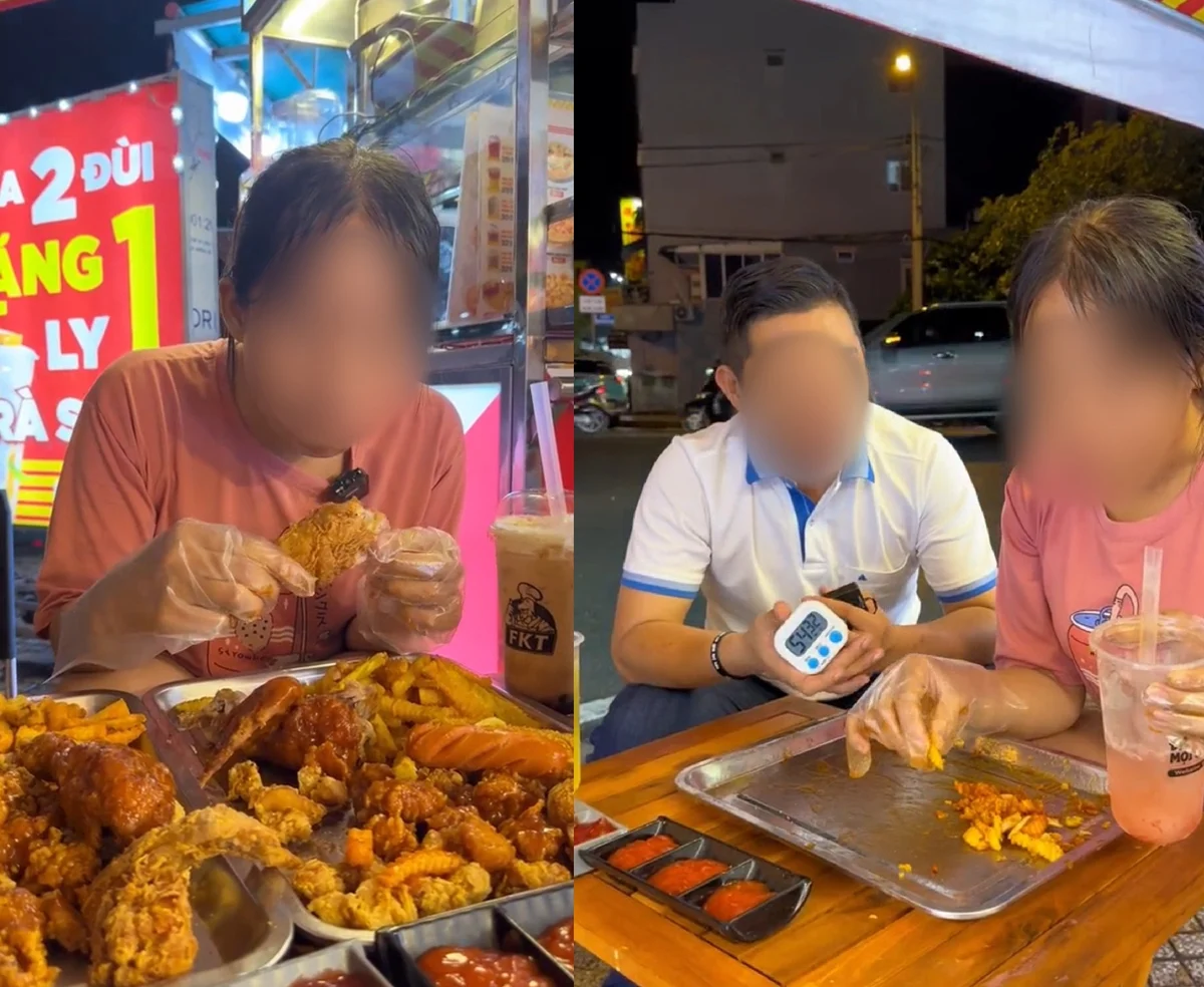 Thắng thử thách ăn 2 mâm gà 5 triệu đồng, bé gái bị chủ quán than khổ, bắt khách ... nhả ngược ra! - Hình 4