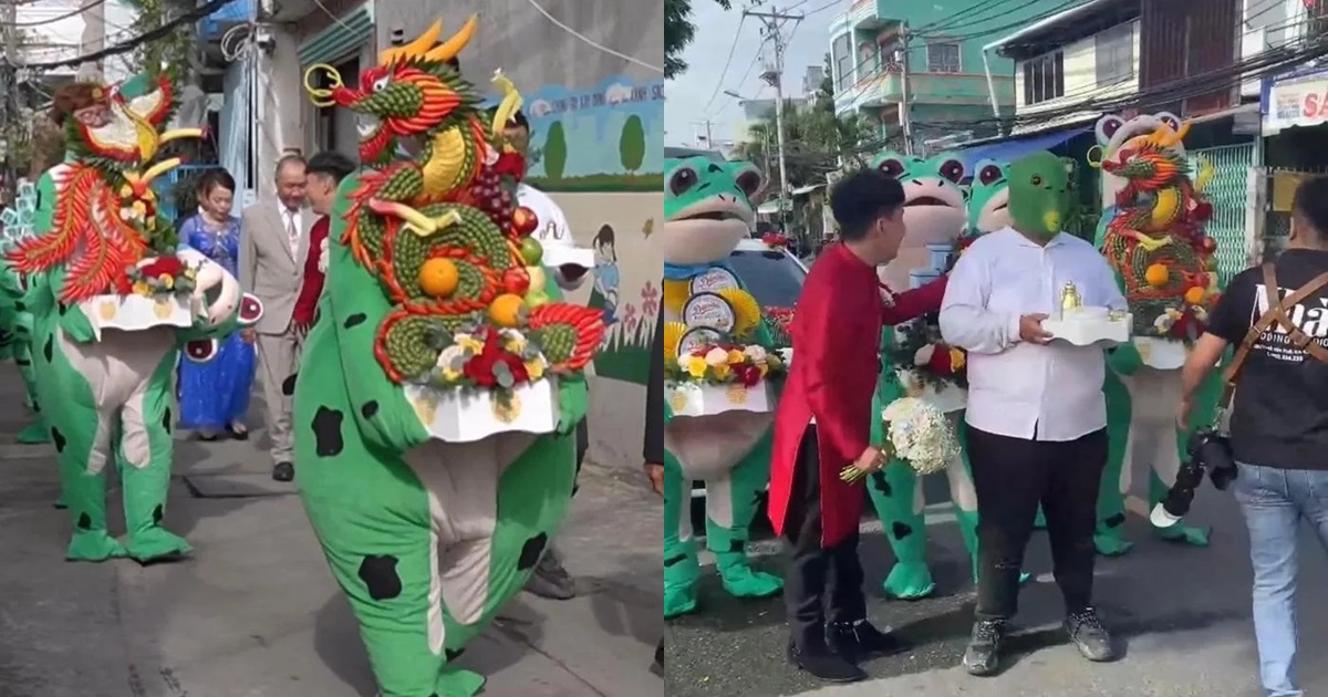 Chú rể khiến CĐM tranh cãi vì xem nhà gái như trò đùa, đàn trai ăn mặc chẳng ra gì khi xin dâu - Hình 8