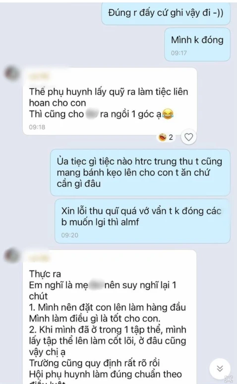 Phụ huynh không đóng quỹ lớp bị dọa phải chuyển trường cho con, phòng GD-ĐT lên tiếng - Hình 2