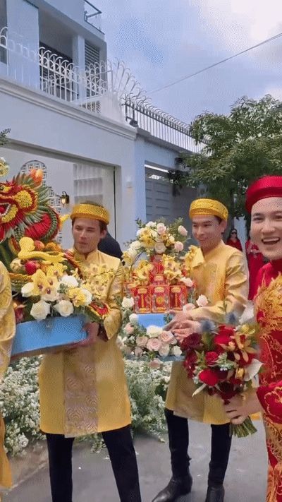 Đám hỏi Hà Trí Quang và bạn trai: Quốc Trường cùng dàn sao nam bê tráp, lộ 2 cơ ngơi gây choáng - Hình 7