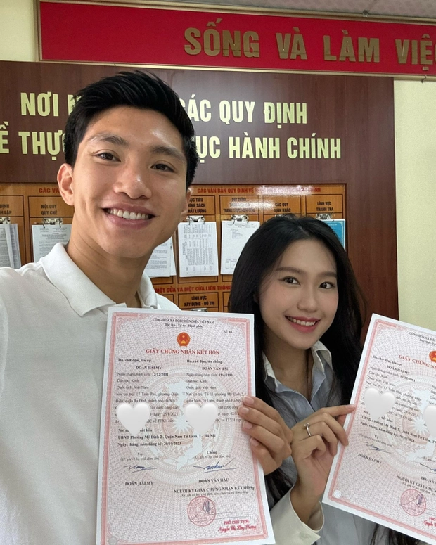 Đoàn Văn Hậu nói đúng 3 chữ khi làm chồng Doãn Hải My, 1 sao Việt có hành động gây chú ý - Hình 1