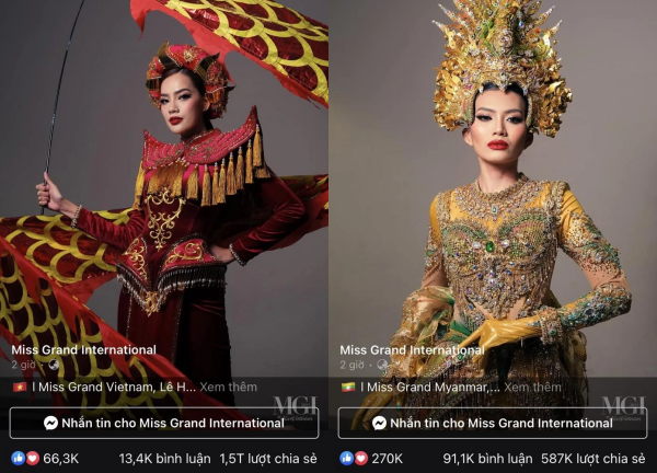 Miss Grand 2023: Đại diện Thái Lan 2 lần hạ bệ Lê Hoàng Phương nhưng bất thành, nguồn cơn từ BTC? - Hình 5