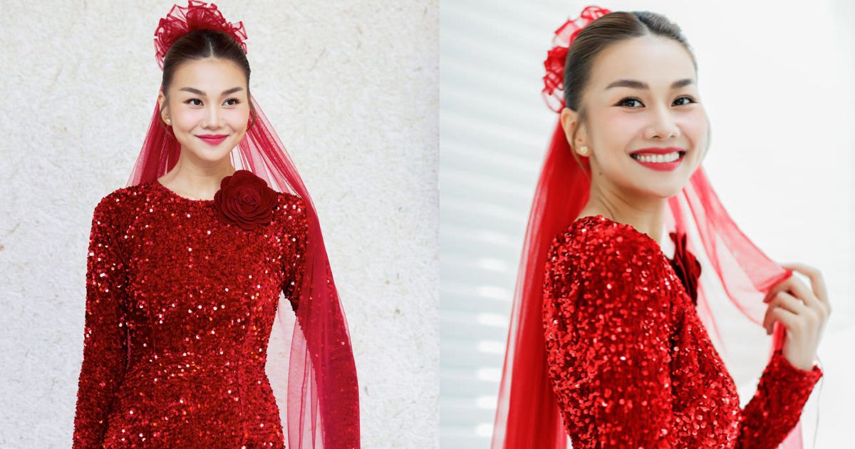 Thanh Hằng nhuộm đỏ trang cá nhân, gây bão với loạt ảnh làm lễ gia tiên, chính thức về nhà chồng - Hình 9