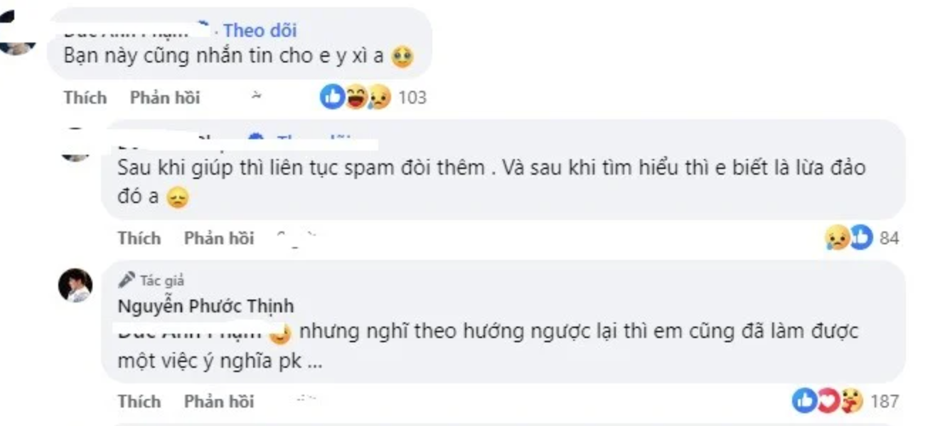 Noo Phước Thịnh vừa giúp người đã bị CĐM nhắc nhở lừa đảo, dính bẫy xin tiền online - Hình 8