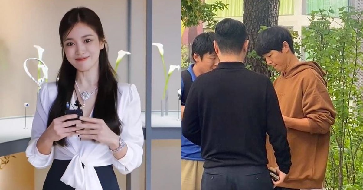 Song Joong Ki lộ nhan sắc già nua xấu xí qua ảnh do người đi đường chụp, CĐM chê kém xa Song Hye Kyo - Hình 9