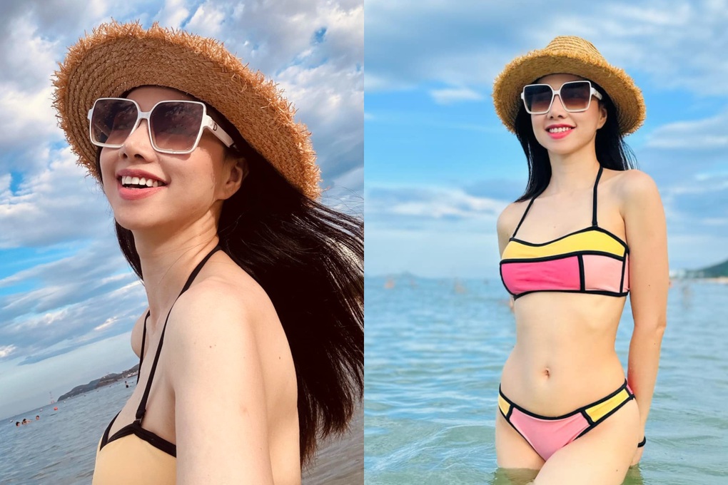 Sau sinh, Đinh Ngọc Diệp trông trẻ trung nhờ diện váy áo nhiều màu sắc - Hình 8