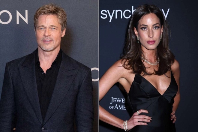 Chồng cũ Angelina Jolie hạnh phúc bên người tình kém 27 tuổi, đàng gái có điểm ăn đứt vợ cũ - Hình 3