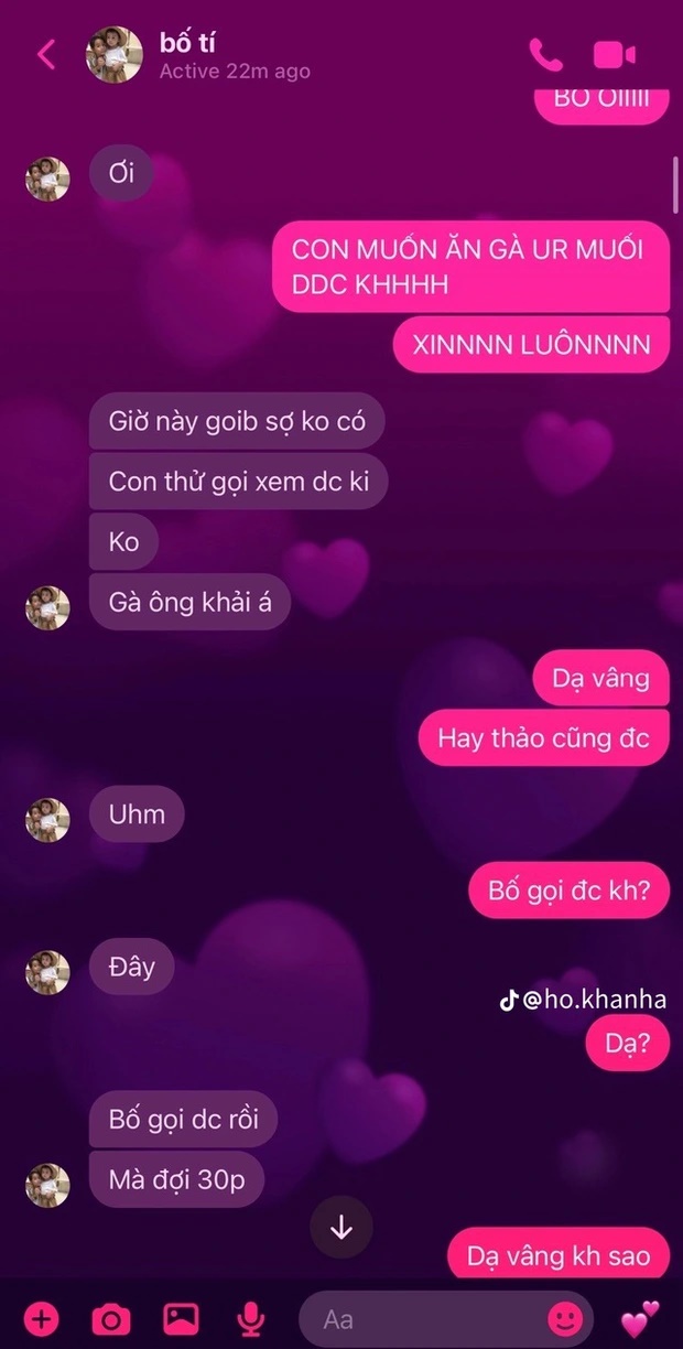 Con gái Hồ Hoài Anh tung loạt tin nhắn với bố, chỉ một khoảnh khắc biết được tình cảm bố con thế nào - Hình 5