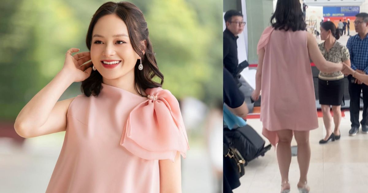 Lan Phương bầu 5 tháng vẫn mang giày cao chục phân, đi băng băng khiến CĐM thót tim - Hình 10
