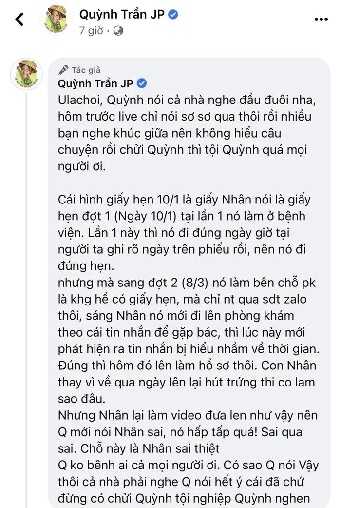 Quỳnh Trần bị Hoa hậu nói bất tài, vạch rõ chiêu trò dẫn dắt dư luận của bà Nhân Vlog - Hình 4