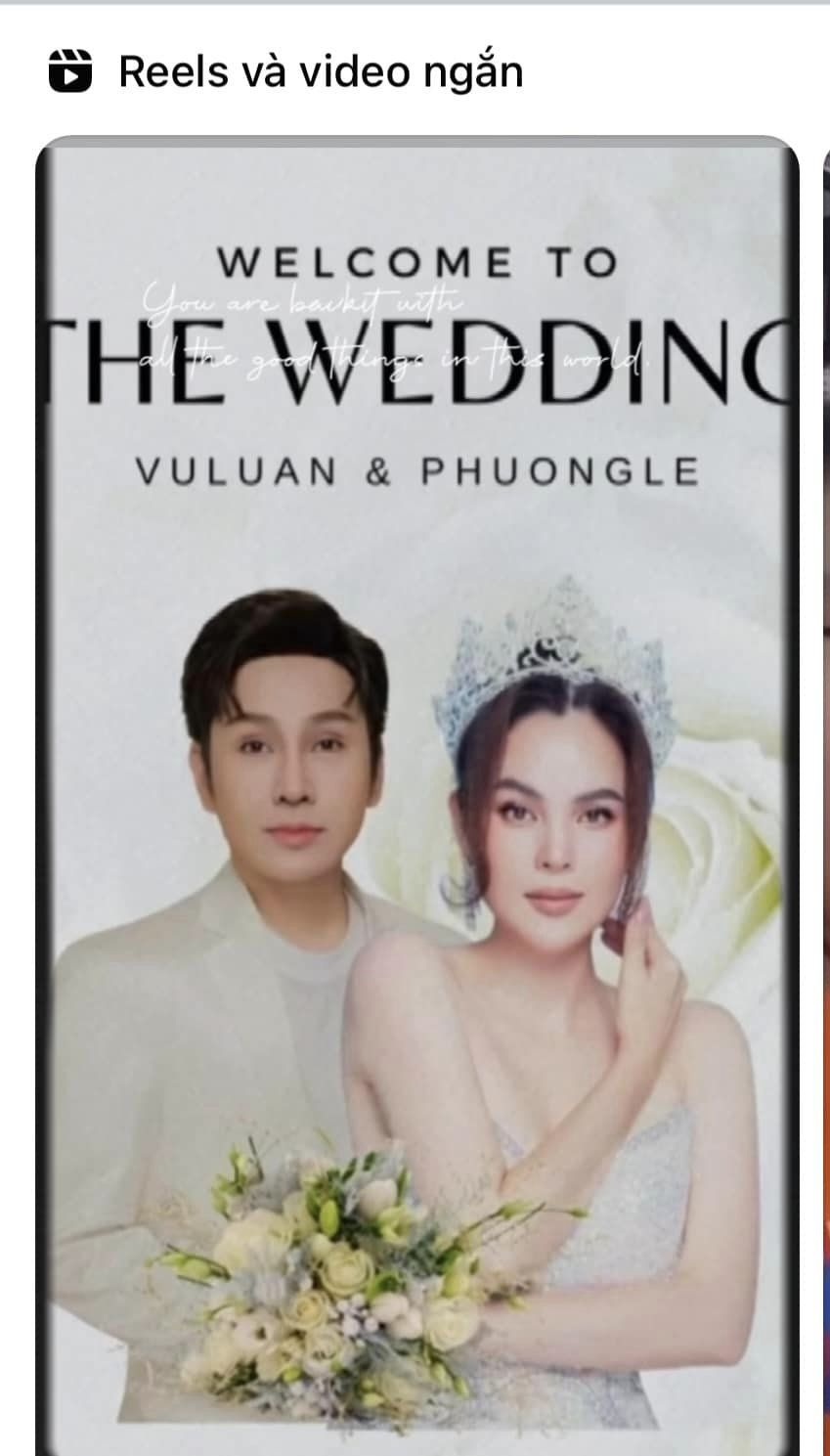 Hoa hậu Phương Lê công khai kết hôn với con nuôi NS Vũ Linh - Vũ Luân, hé lộ luôn thiệp cưới? - Hình 1