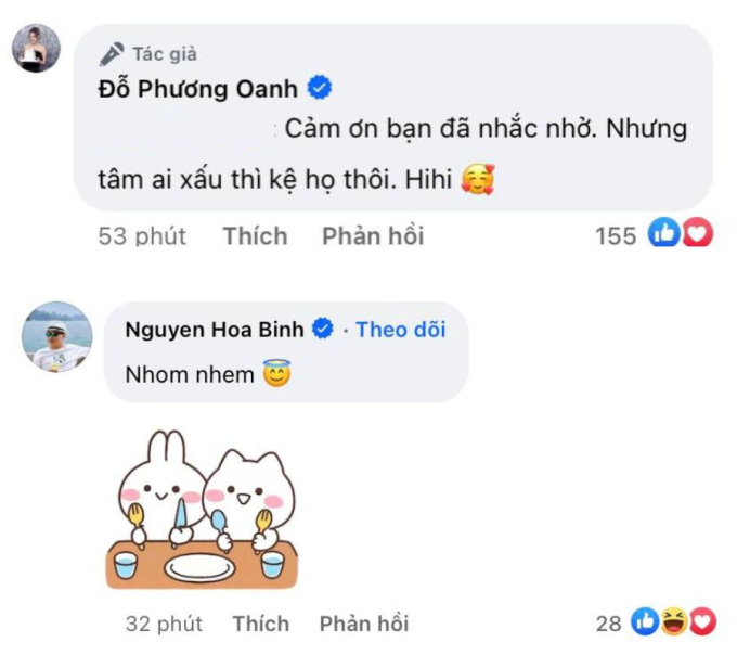 Phản ứng của Phương Oanh về lời khuyên bầu khoe ít thôi, Shark Bình cũng có động thái sau tin hoãn cưới - Hình 2