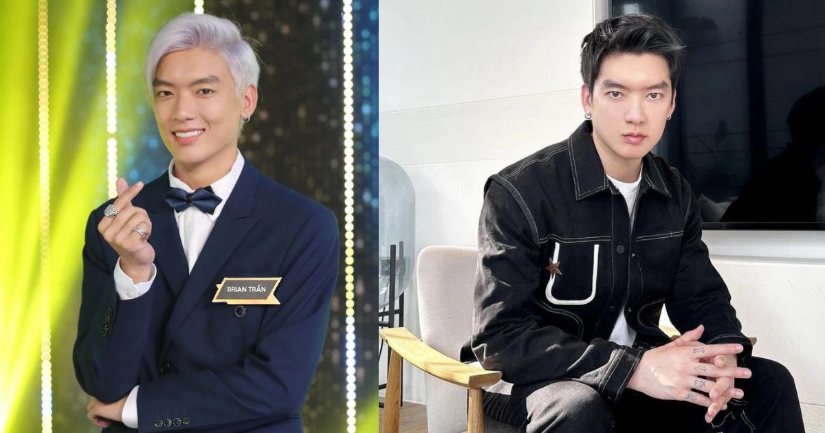 Brian Tran: The male celebrity had a chin surgery, was once entangled in rumors of being in love with Bao Anh, and is famous for his uncle-nephew love story - Photo 13