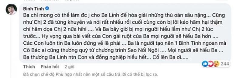 Con gái Kim Tử Long đăng đàn cà khịa cháu gái Vũ Linh: Sống như vậy sẽ bị dòm ngó - Hình 7