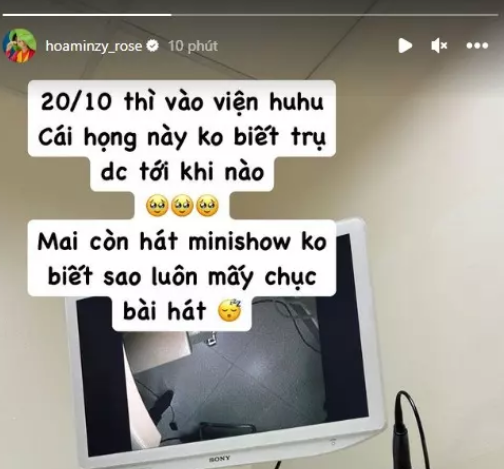Hòa Minzy thông báo ngừng đi hát 1 - 2 năm, chính chủ làm rõ lý do, nghe xong ai cũng lo xanh mặt - Hình 5