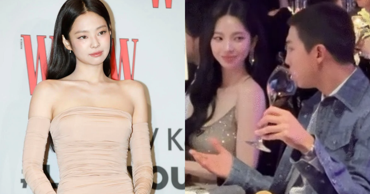 Jennie (BLACKPINK) thân mật với trai lạ, trưởng nhóm BTS và tình tin đồn Karina (aespa) lộ liễu - Hình 10