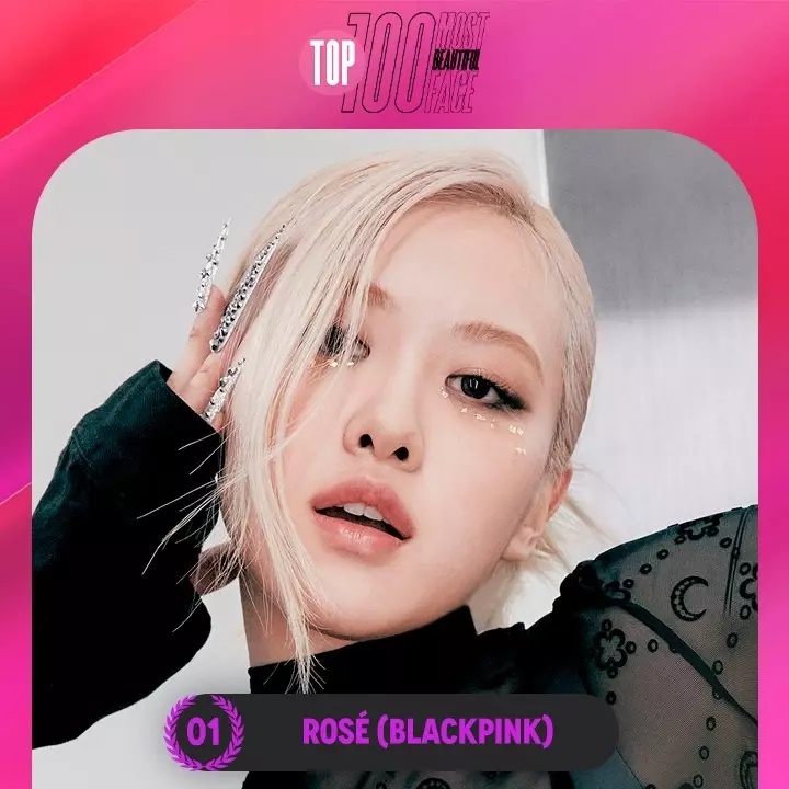 BLACKPINK ẵm trọn top gương mặt đẹp nhất Kpop 2023: Rosé chễm chệ quán quân, Jisoo gây bất ngờ - Hình 2