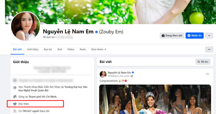 Rộ tin Nam Em hủy hôn, xóa hết ảnh, ẩn ý độc thân, chồng sắp cưới cũng có động thái dứt tình? - Hình 3