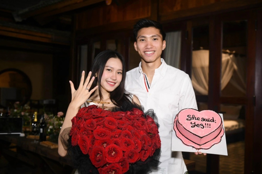 Đoàn Văn Hậu - Doãn Hải My ấn định ngày về chung nhà, hé lộ hậu trường chụp ảnh cưới đẹp như phim - Hình 1