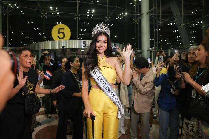 Miss Universe 2023 chính thức khởi động, Bùi Quỳnh Hoa vừa đến El Salvador đã ghi điểm - Hình 3