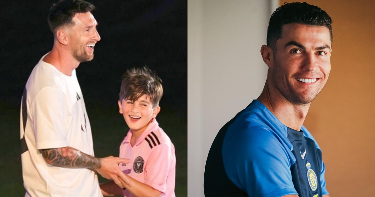 Quý tử nhà Messi lại gây chú ý trong lúc bố flex Quả Bóng Vàng thứ 8, Ronaldo có cơ hội phục thù - Hình 7