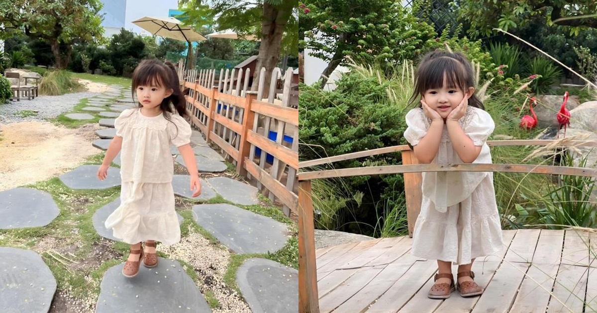 Ái nữ nhà Đông Nhi gây sốt khi tạo dáng như mẫu nhí thực thụ, dân tình còn thích thú vì 1 điều? - Hình 12