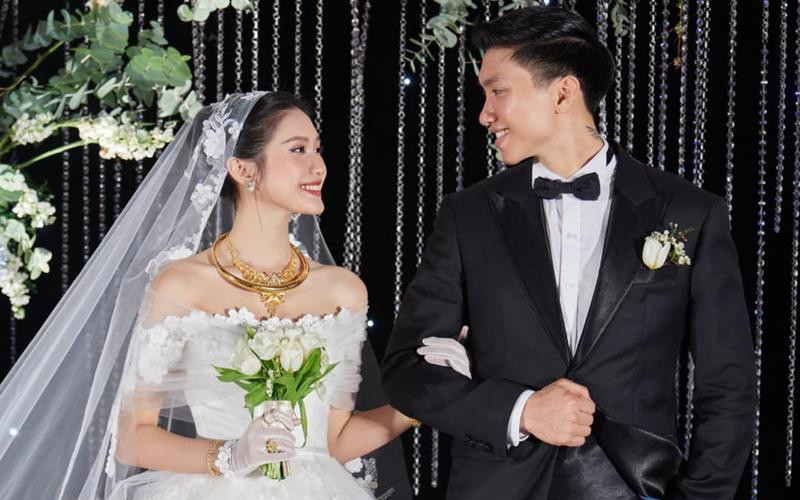 Doãn Hải My ngăn Văn Hậu phạm điều kiêng kỵ ở hôn lễ tại Hà Nội, MC Trần Ngọc bất ngờ phán 1 câu - Hình 4