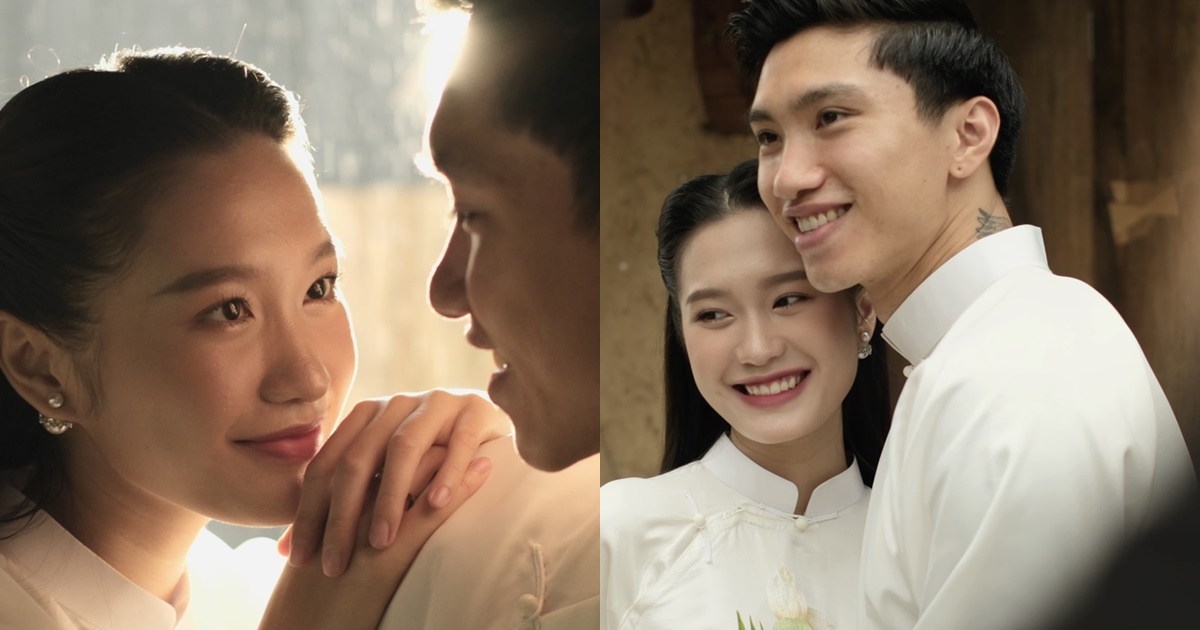 Đoàn Văn Hậu tung ảnh cưới nét căng với Doãn Hải My, hé lộ một chi tiết đặc biệt của chiếc váy cưới - Hình 15