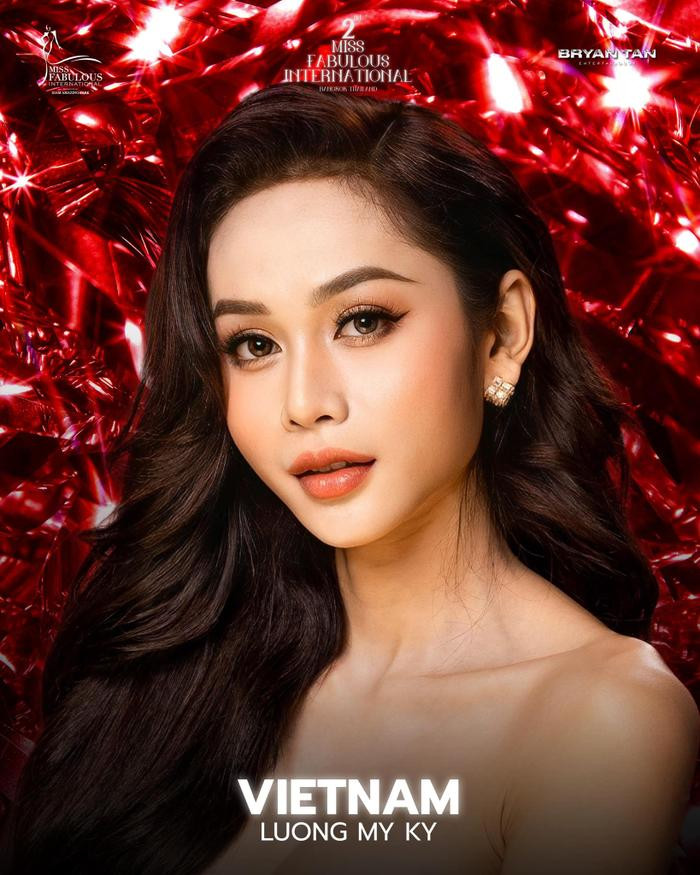 Lương Mỹ Kỳ nhận tin vui cực khủng, fan chắc nịch sẽ giật vương miện Miss Fabulous International - Hình 1