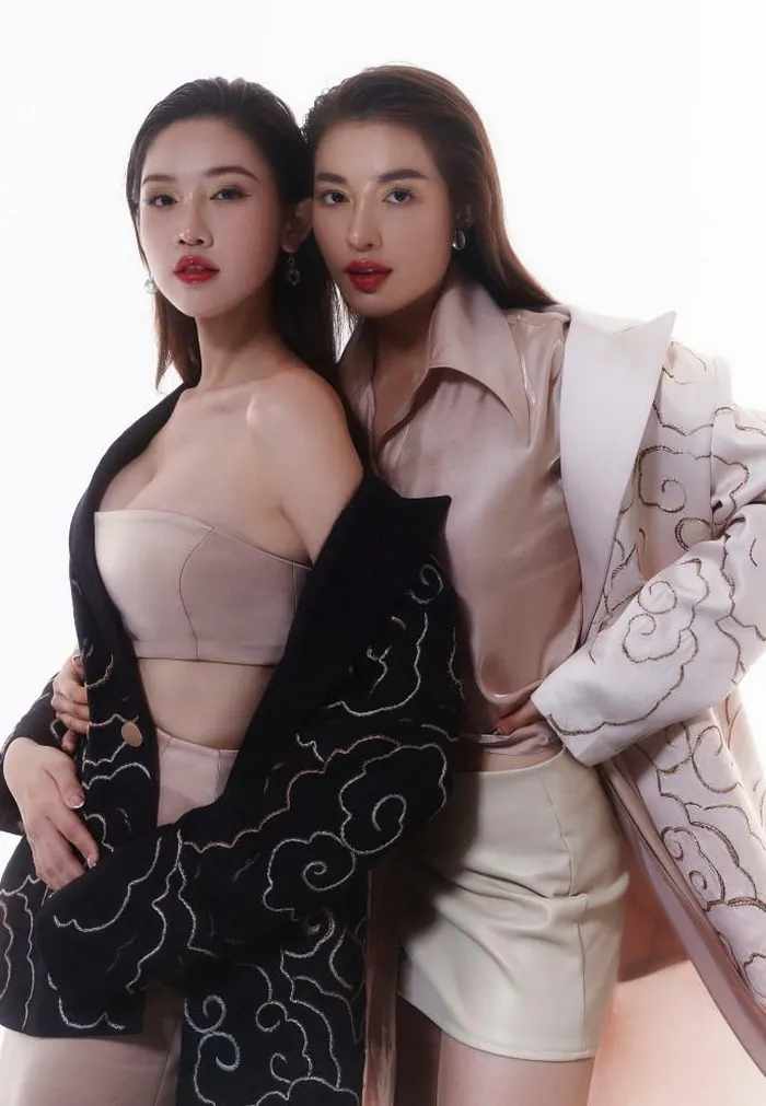 Đỗ Nhật Hà, Lệ Hằng đọ dáng sexy với váy cắt xẻ - Hình 2