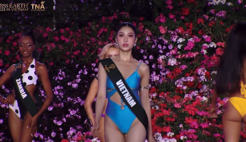 Bán kết Miss Earth 2023: Thi b.ikini dưới thời tiết 15 độ, trang phục đầu voi của Lan Anh bỗng viral khắp MXH - Hình 8