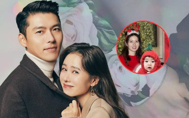 Hyun Bin - Son Ye Jin lộ ảnh ẵm con trai 1 tuổi đi chơi, em bé đẹp chuẩn bản sao của bố? - Hình 4
