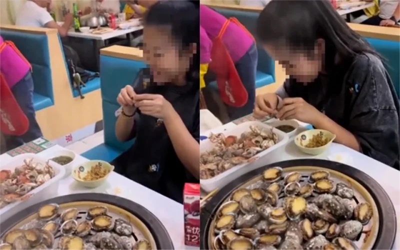 Cô gái bị chủ quán buffet phốt vì ăn sạch hết 100 con bào ngư, phản ứng CĐM mới bất ngờ - Hình 5