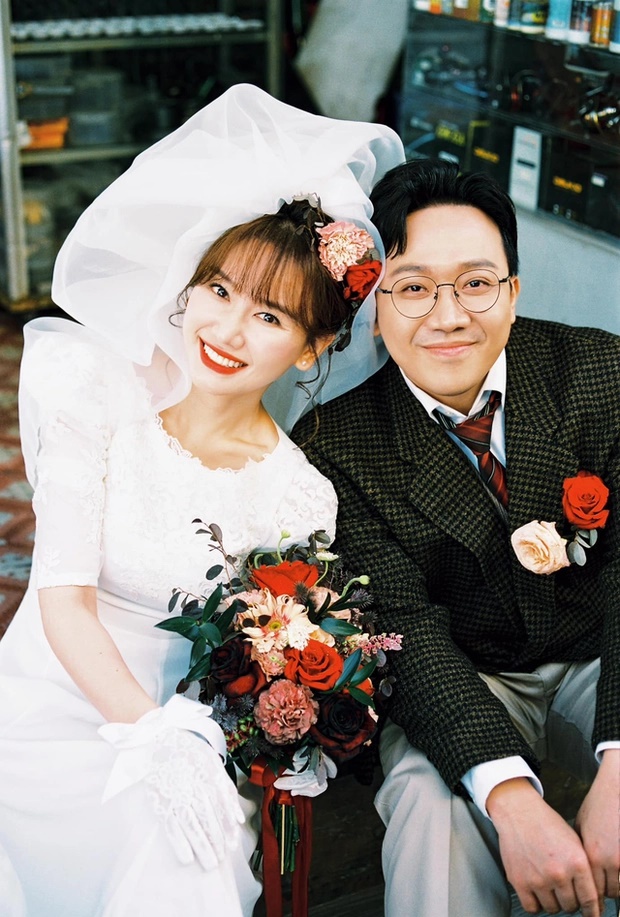 Hari Won tung ảnh cưới hoài cổ kỉ niệm 7 năm bên nhau, Trấn Thành nhắn nhủ vợ cực tình cảm - Hình 1