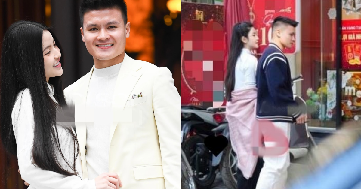 Quang Hải lái xế hộp chở Thanh Huyền đi chọn nhẫn, diện mạo nàng Wags gây chú ý - Hình 9