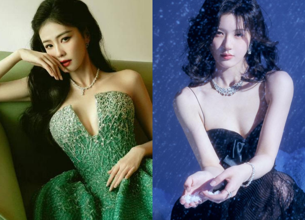 Bạch Lộc, Triệu Lộ Tư tranh spotlight thảm đỏ Đêm hội Tầm nhìn Weibo, 1 tiểu hoa bị chê bai - Hình 2