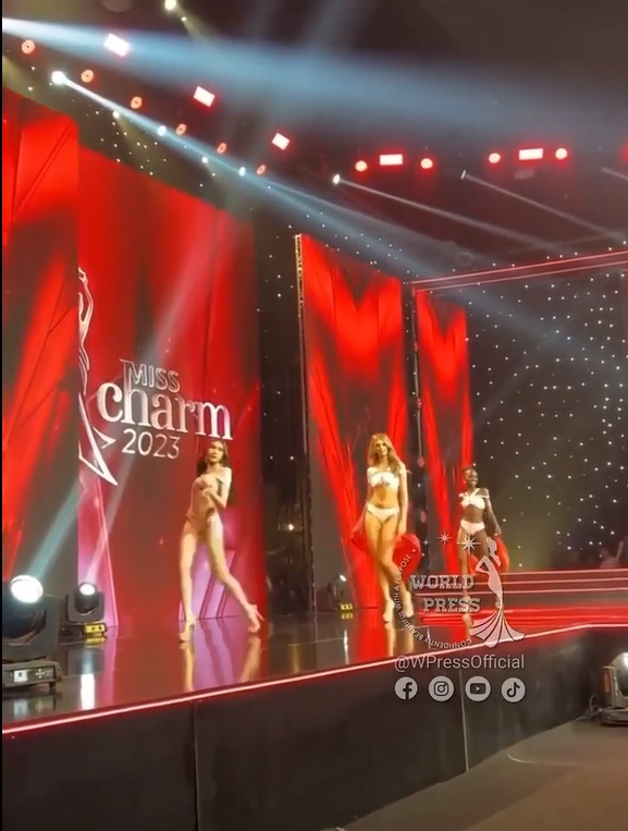 Thanh Thanh Huyền catwalk như đi chợ, Miss Charm bán kết bị chê phèn thua giải ao làng? - Hình 8