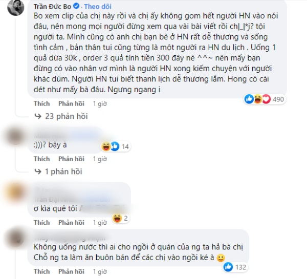 TikToker Tikka Hoàng Hiền chê người Hà Nội bạc bẽo, liền bị netizen ném đá, Trần Đức Bo vào giải cứu - Hình 5