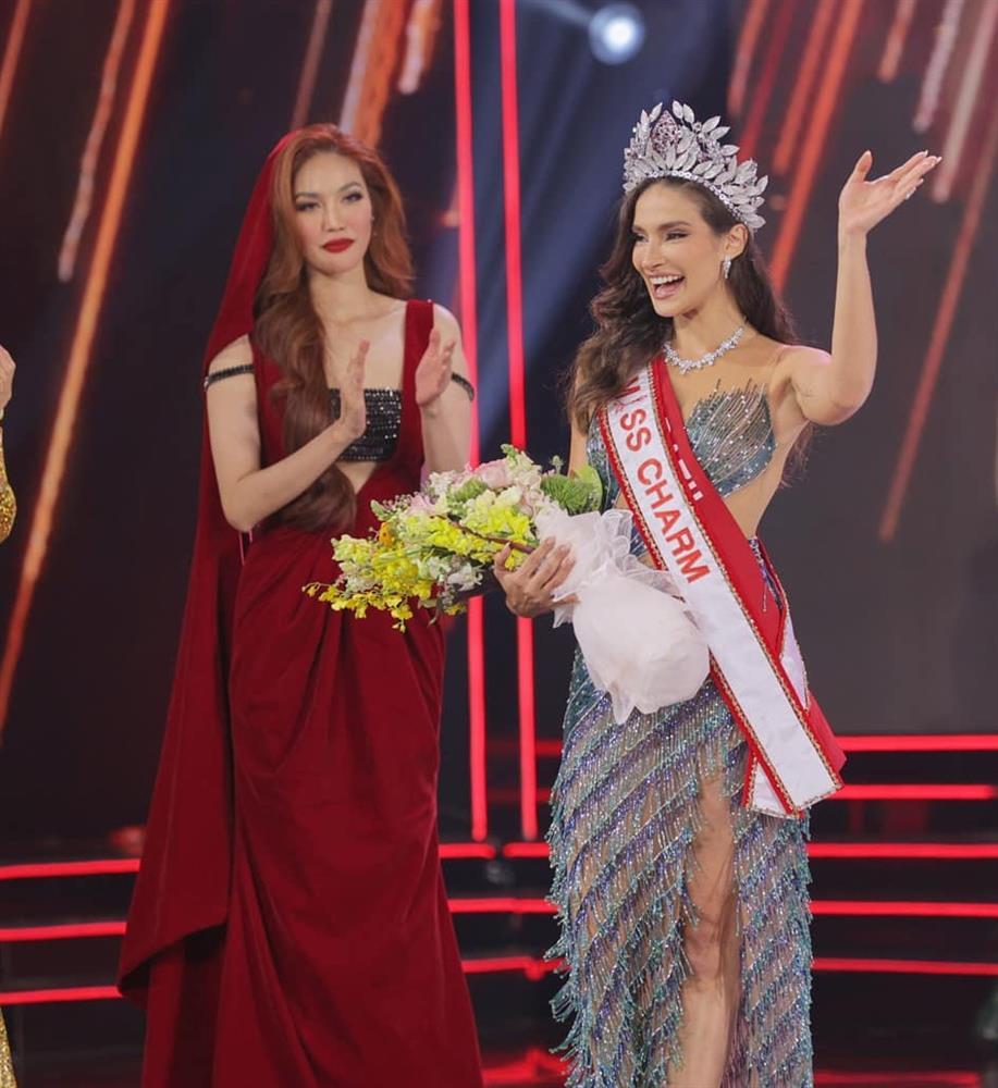 Tân Miss Charm bất ngờ gặp biến, bị Lan Khuê đè bẹp, Bà trùm Hoa hậu mới của Việt Nam lộ diện - Hình 2