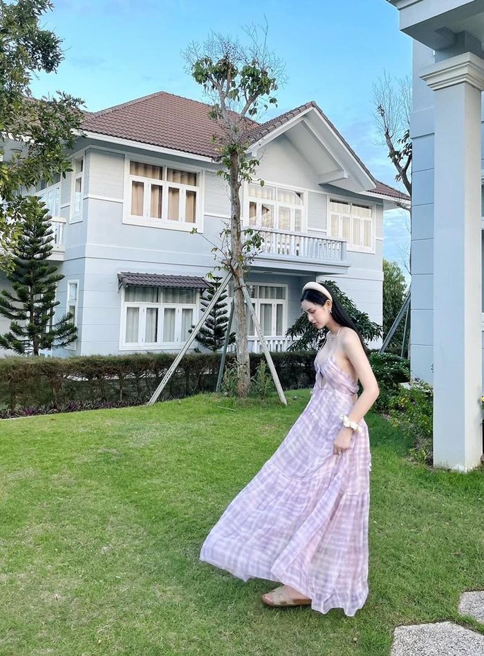 Diện b.ikini Á hậu chuyển giới Tường Vi khoe dáng nuột miễn chê - Hình 7