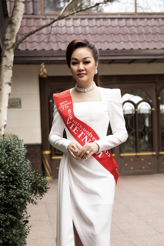 Hoa hậu Thanh Nga rạng ngời cùng dàn thí sinh Mrs Universe 2023 - Hình 6