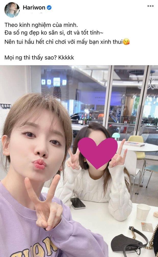 Phát ngôn của Hari Won nhận phản ứng trái chiều - Hình 2
