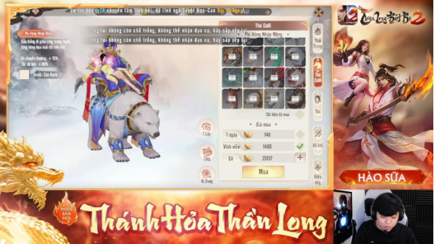 Thiên Long Bát Bộ 2 VNG khai mở Phiên bản mới, sẵn sàng đại chiến cùng Chubby và loạt hot streamer - Hình 3