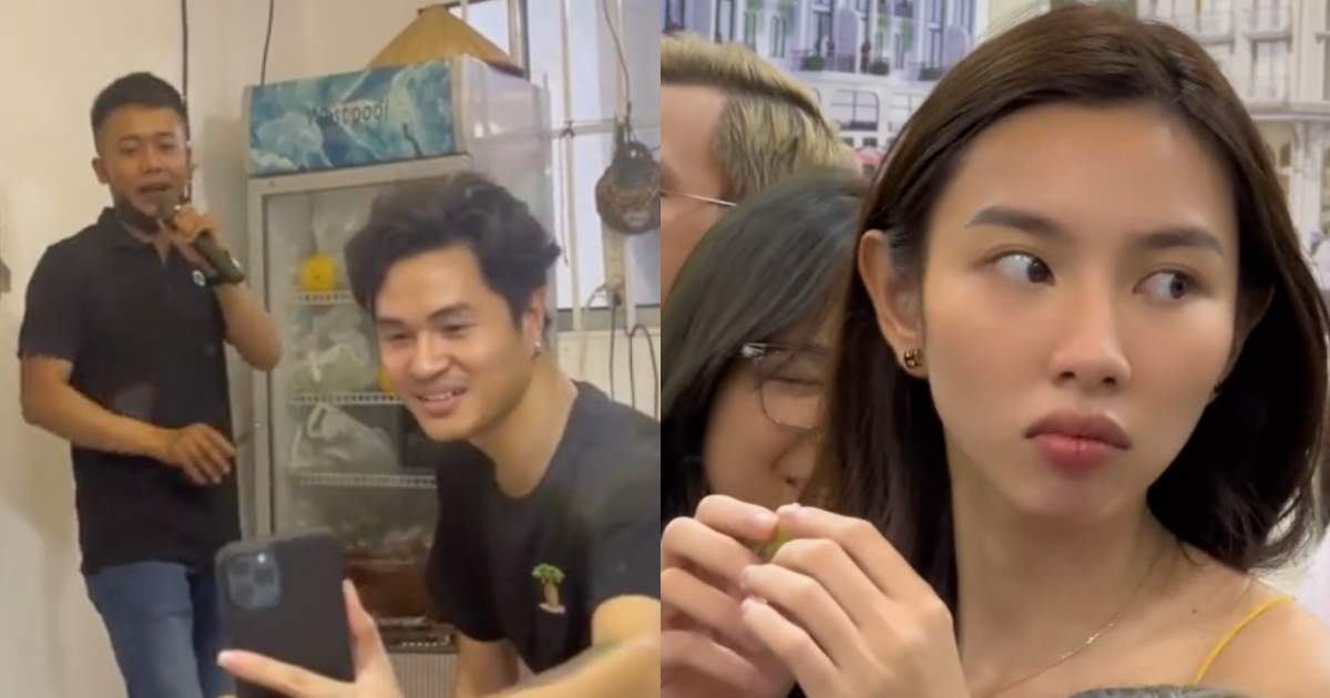 Quang Linh hát tình ca gửi ai đó, Thùy Tiên không còn được nhắc tên, có biểu cảm không hòa bình - Hình 9