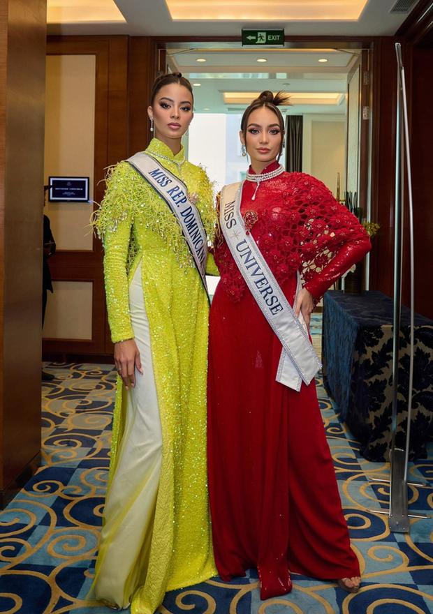 Đương kim Miss Universe và Á hậu 2 bị Thuỳ Tiên nhai đầu, Mr. Nawat đang cười nhạo dì Anne? - Hình 4